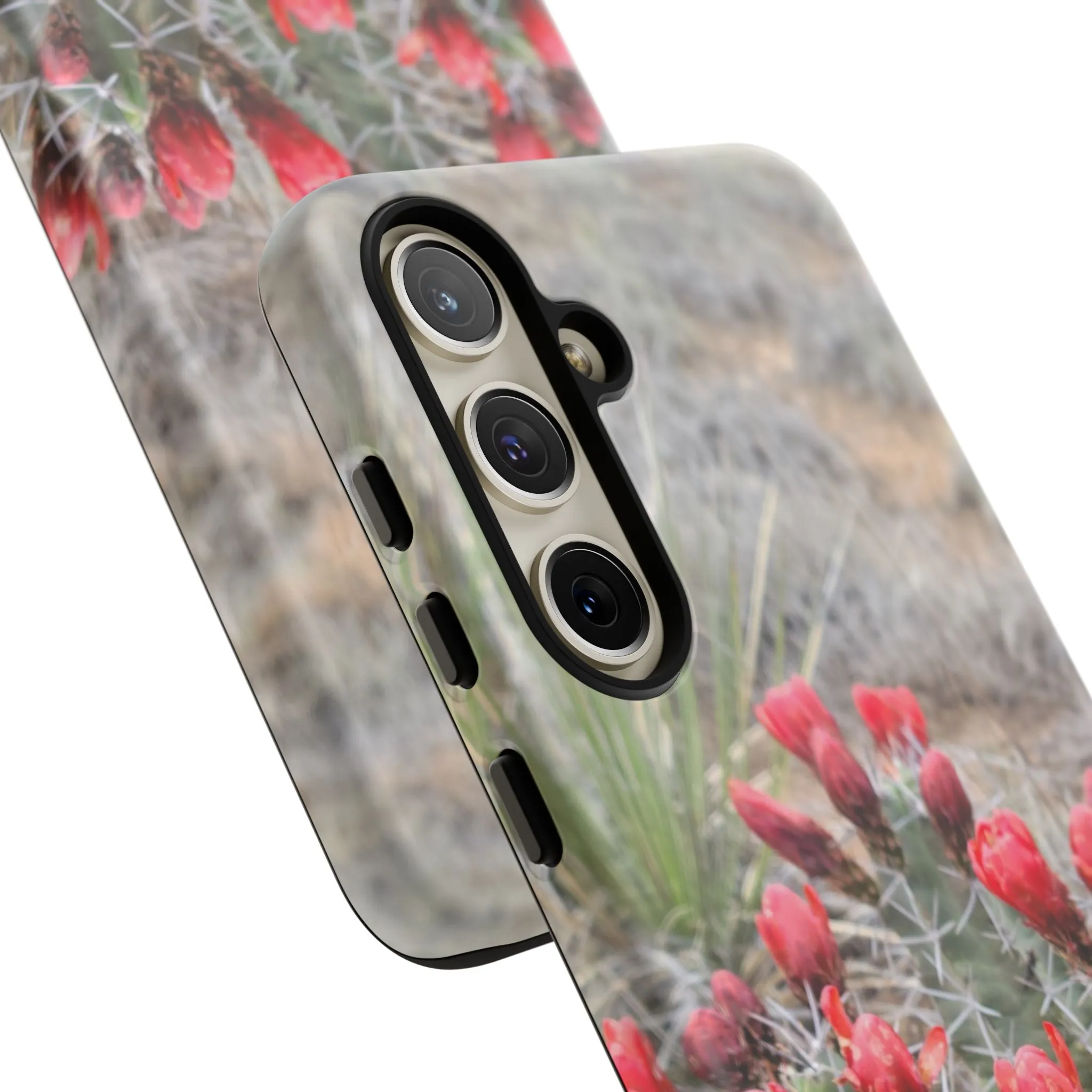 Samsung S10 - S25 Cactus Floral Tough Phone Case - Durable and Stylish Protection