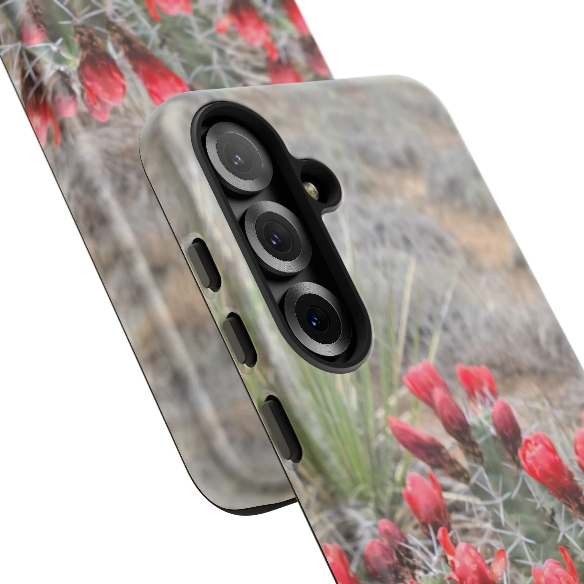 Samsung S10 - S25 Cactus Floral Tough Phone Case - Durable and Stylish Protection
