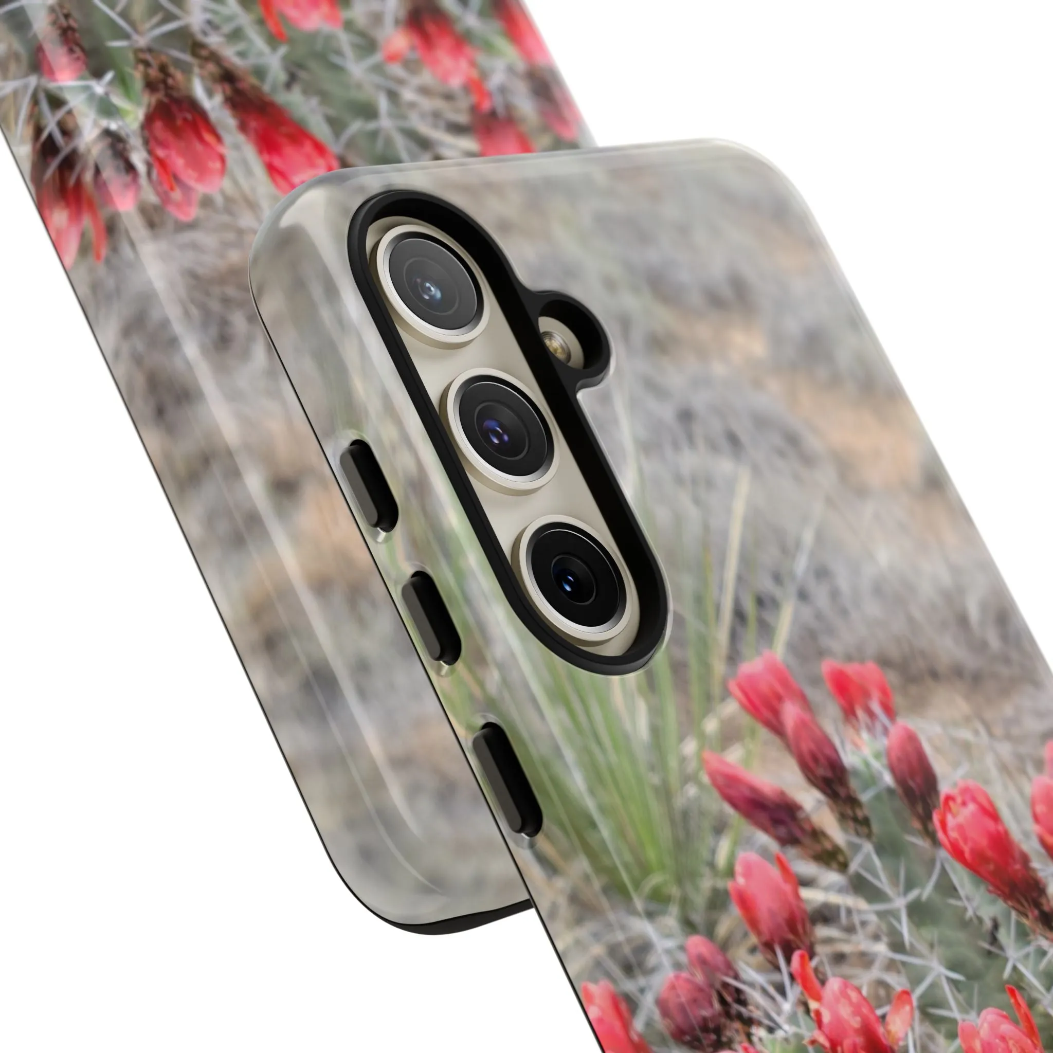 Samsung S10 - S25 Cactus Floral Tough Phone Case - Durable and Stylish Protection