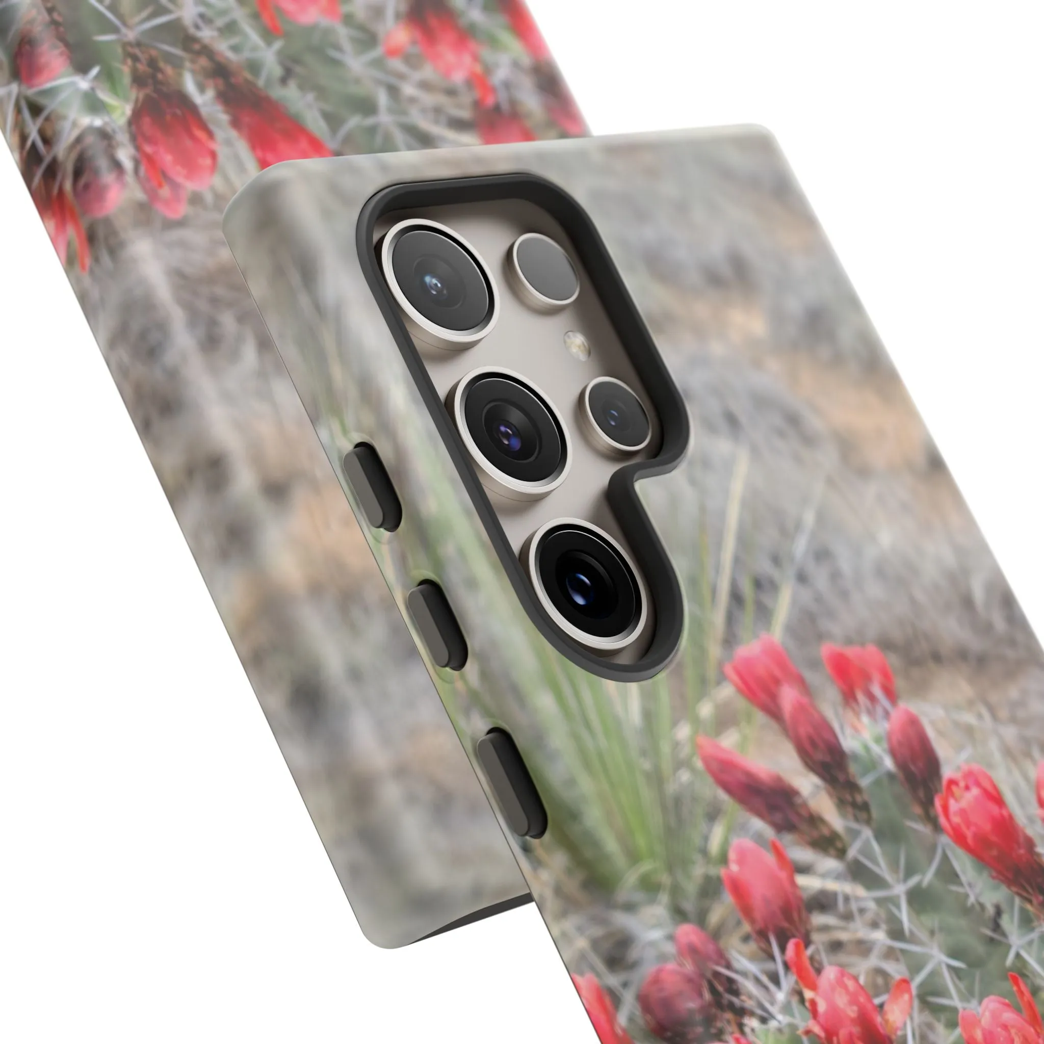 Samsung S10 - S25 Cactus Floral Tough Phone Case - Durable and Stylish Protection