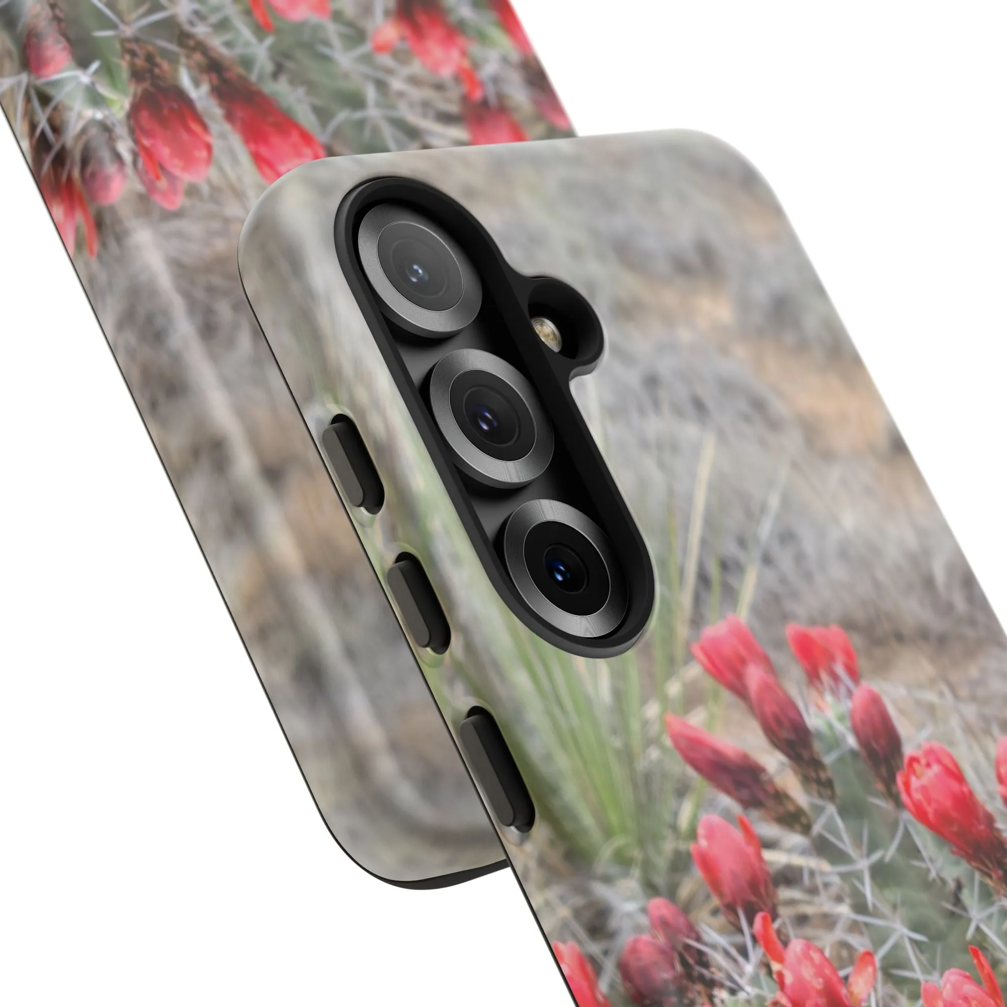Samsung S10 - S25 Cactus Floral Tough Phone Case - Durable and Stylish Protection