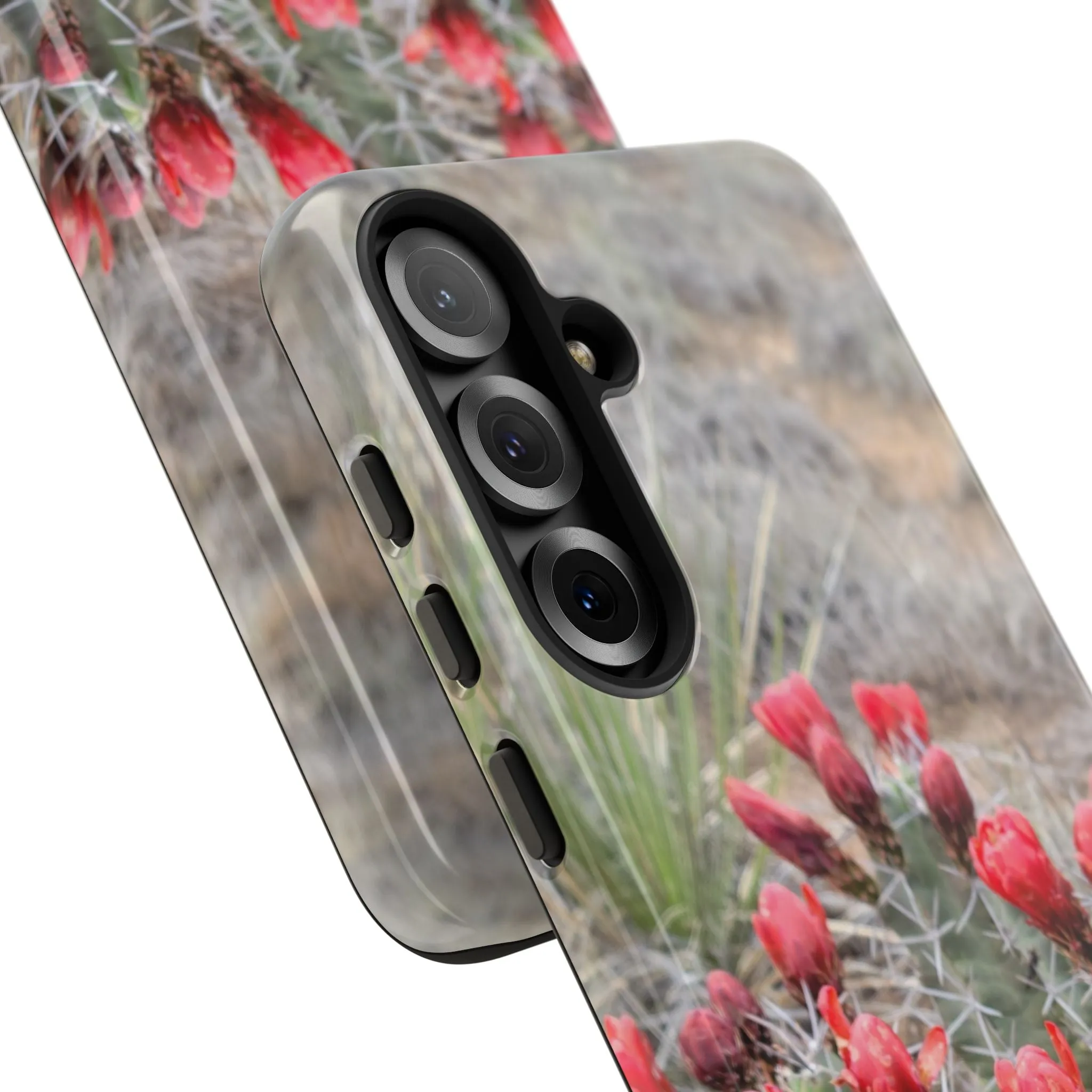 Samsung S10 - S25 Cactus Floral Tough Phone Case - Durable and Stylish Protection