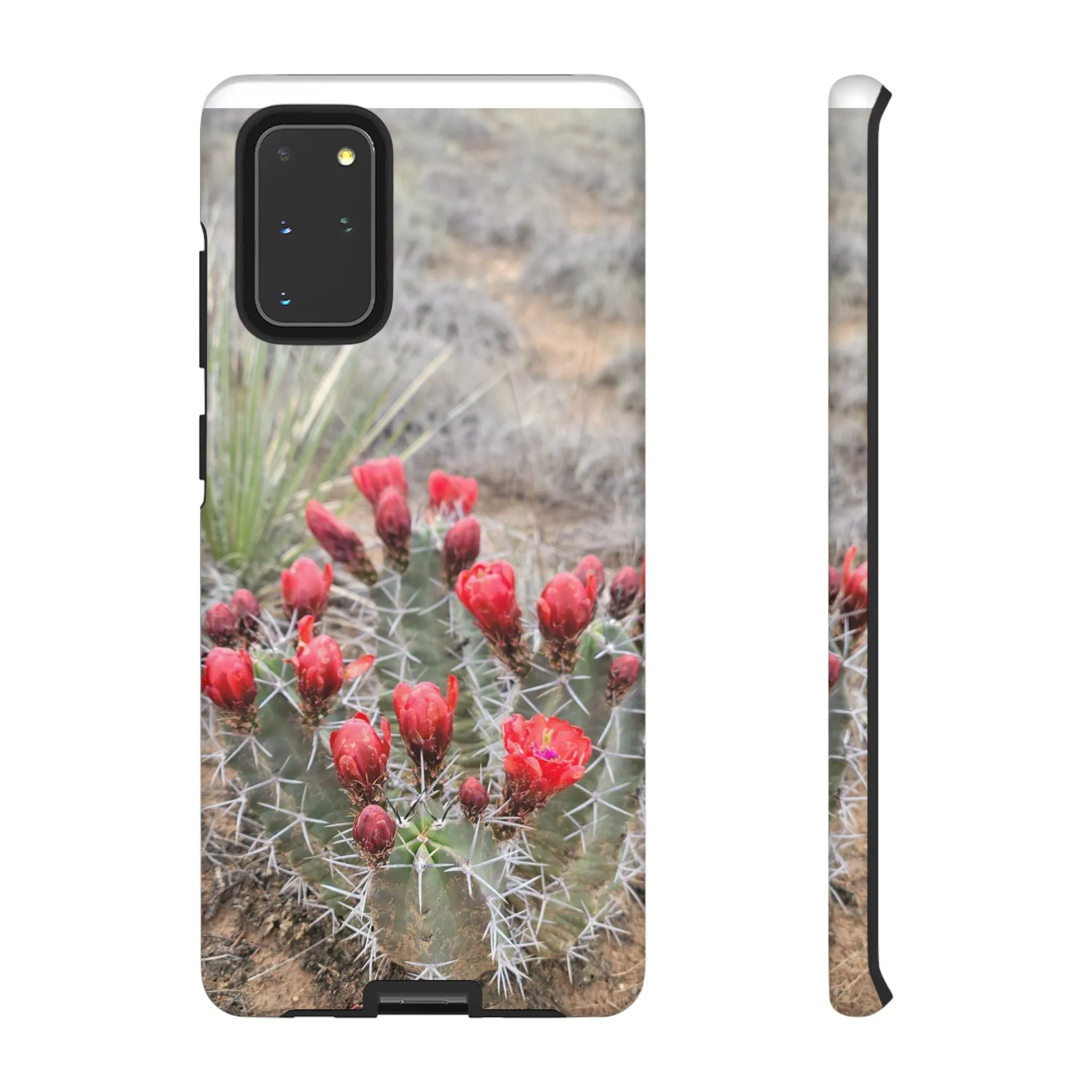 Samsung S10 - S25 Cactus Floral Tough Phone Case - Durable and Stylish Protection