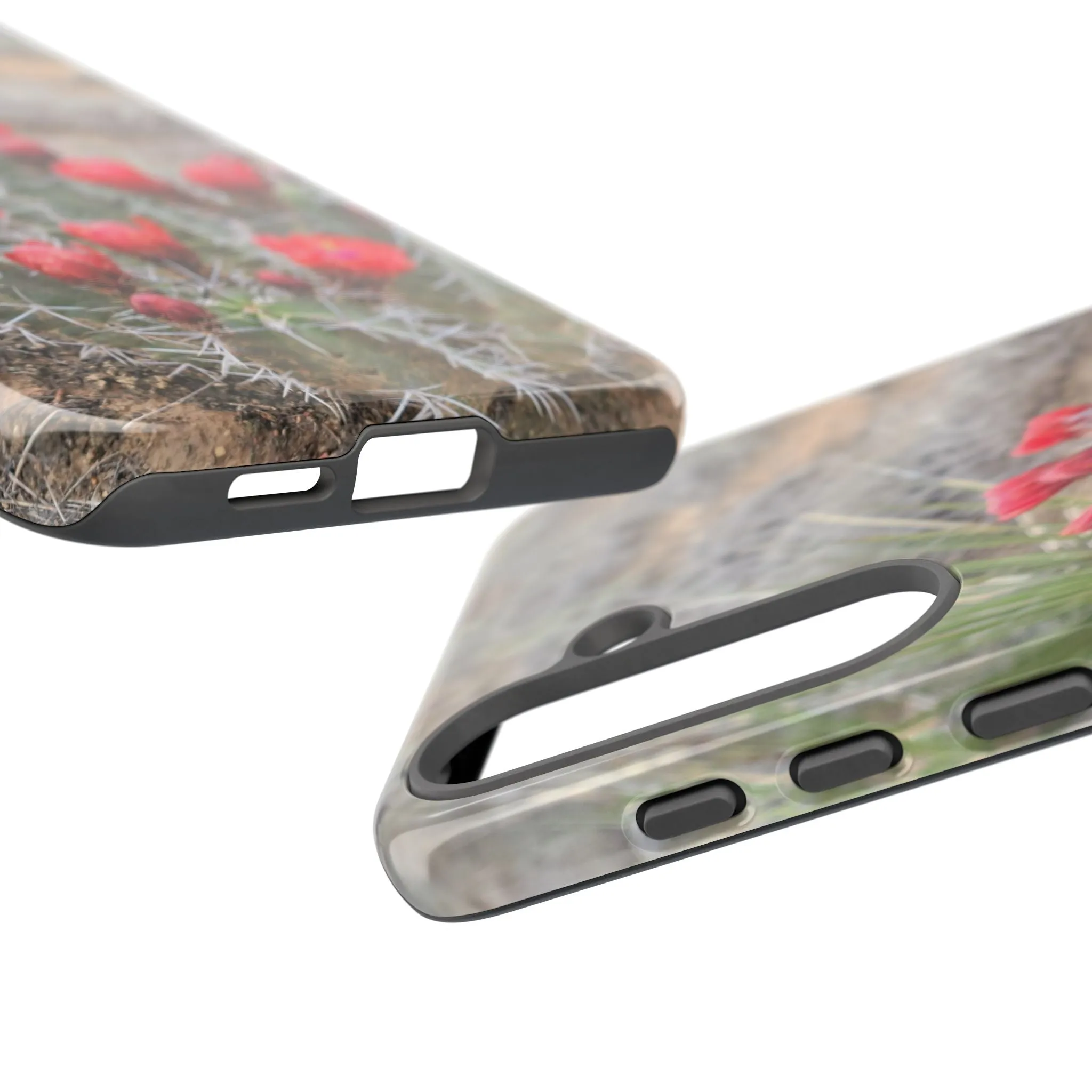 Samsung S10 - S25 Cactus Floral Tough Phone Case - Durable and Stylish Protection
