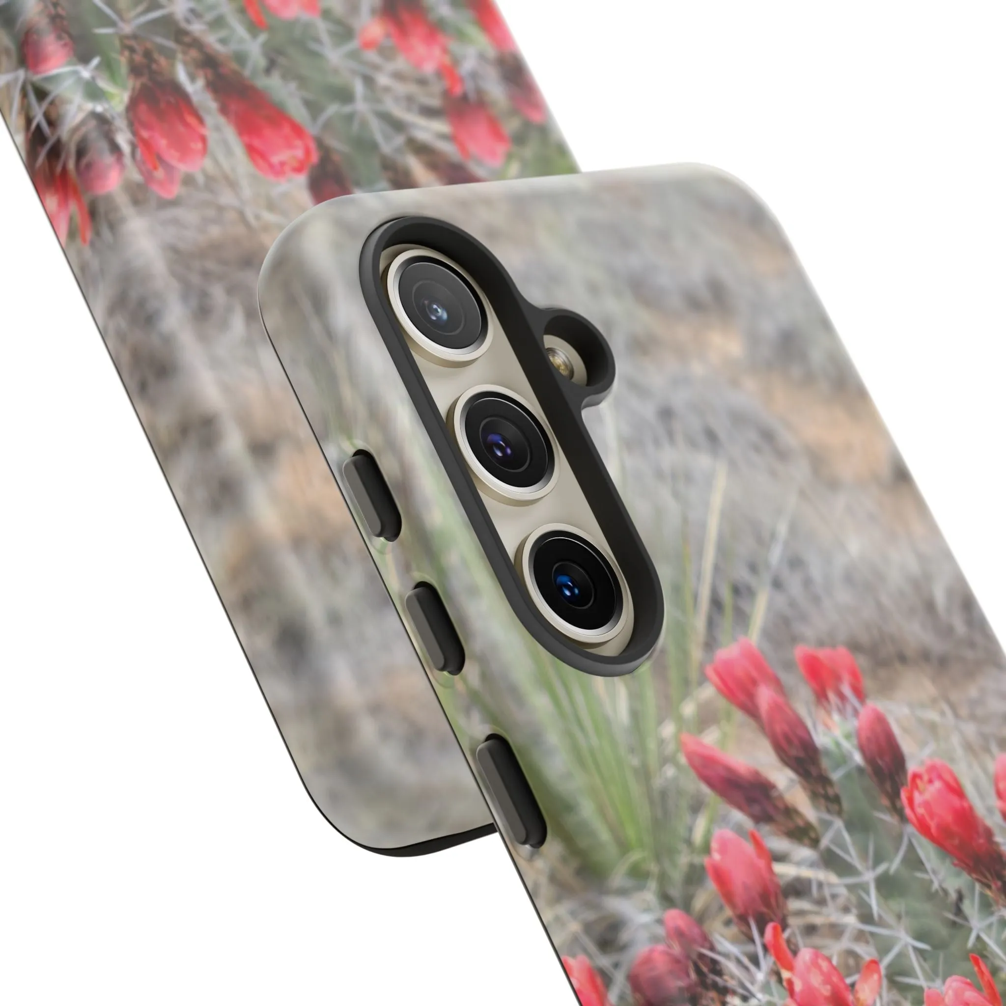 Samsung S10 - S25 Cactus Floral Tough Phone Case - Durable and Stylish Protection