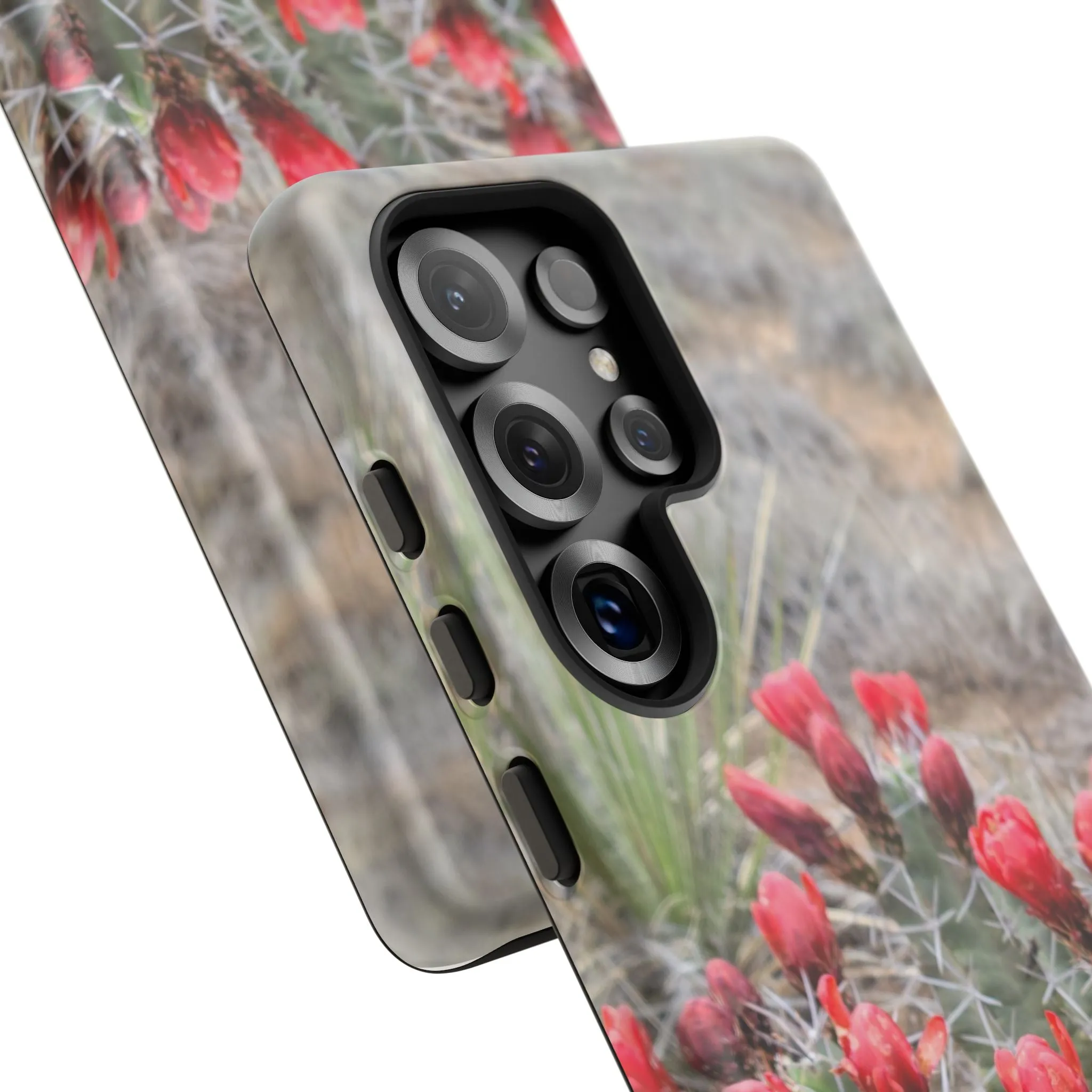 Samsung S10 - S25 Cactus Floral Tough Phone Case - Durable and Stylish Protection