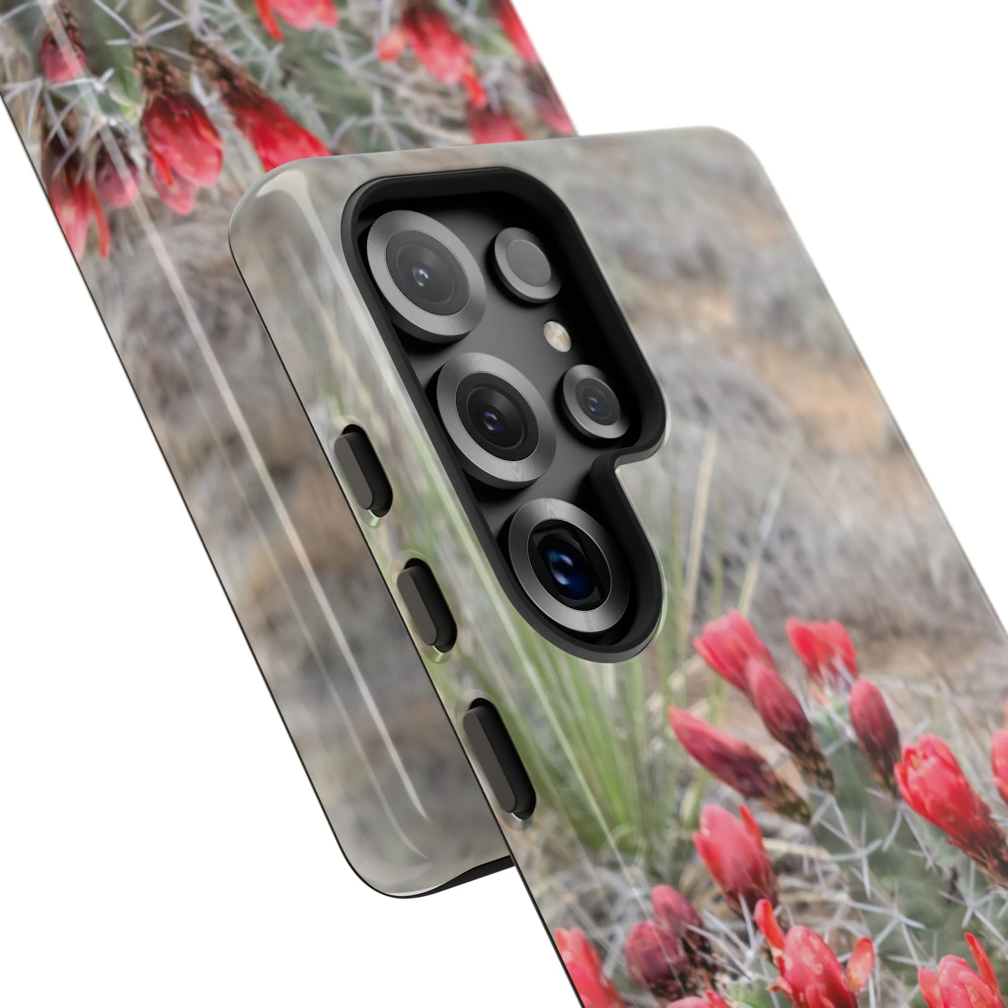 Samsung S10 - S25 Cactus Floral Tough Phone Case - Durable and Stylish Protection