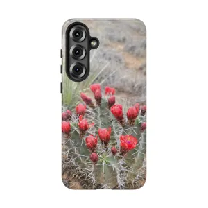 Samsung S10 - S25 Cactus Floral Tough Phone Case - Durable and Stylish Protection