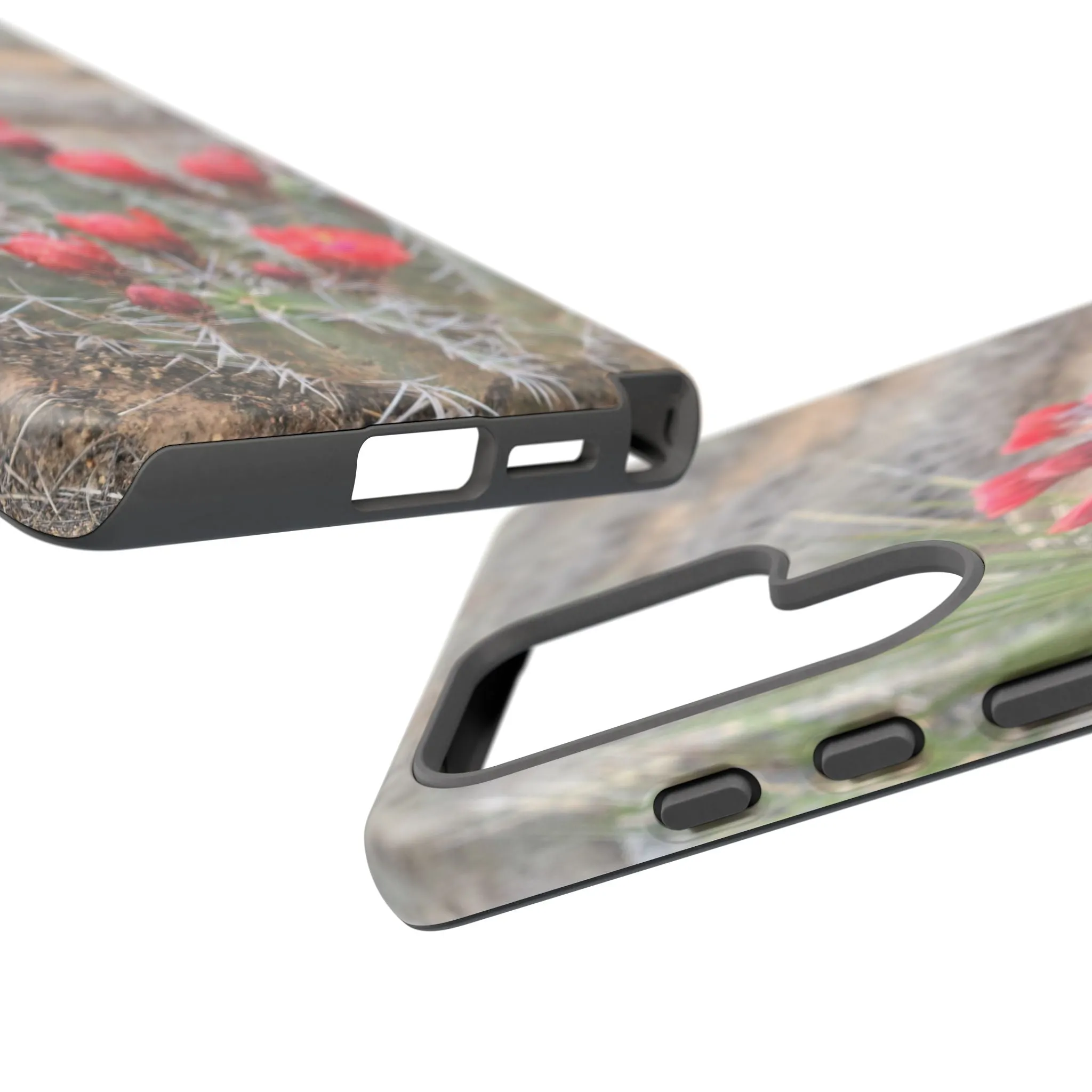 Samsung S10 - S25 Cactus Floral Tough Phone Case - Durable and Stylish Protection
