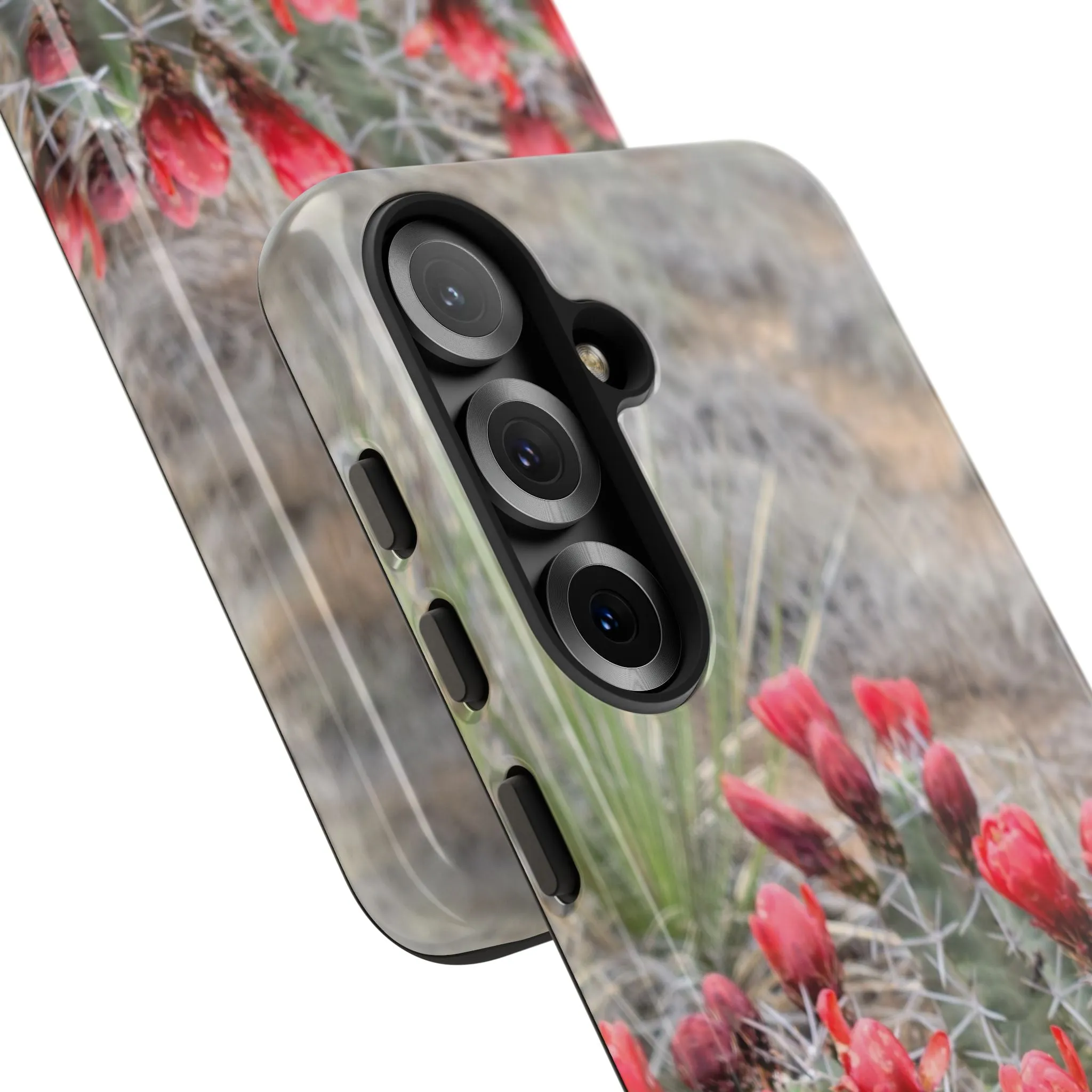 Samsung S10 - S25 Cactus Floral Tough Phone Case - Durable and Stylish Protection