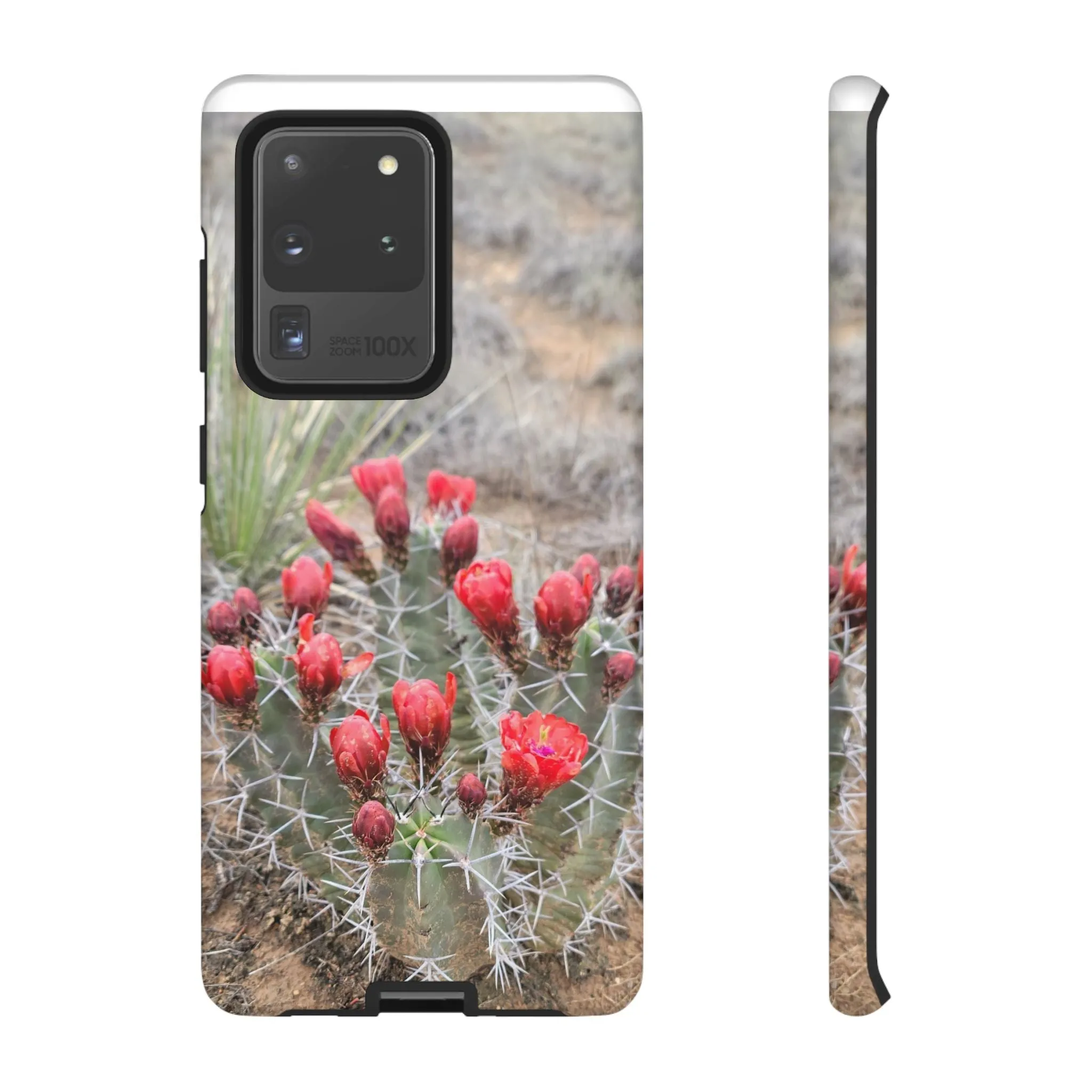 Samsung S10 - S25 Cactus Floral Tough Phone Case - Durable and Stylish Protection
