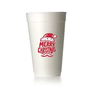 Santa Hat Merry Christmas Cups