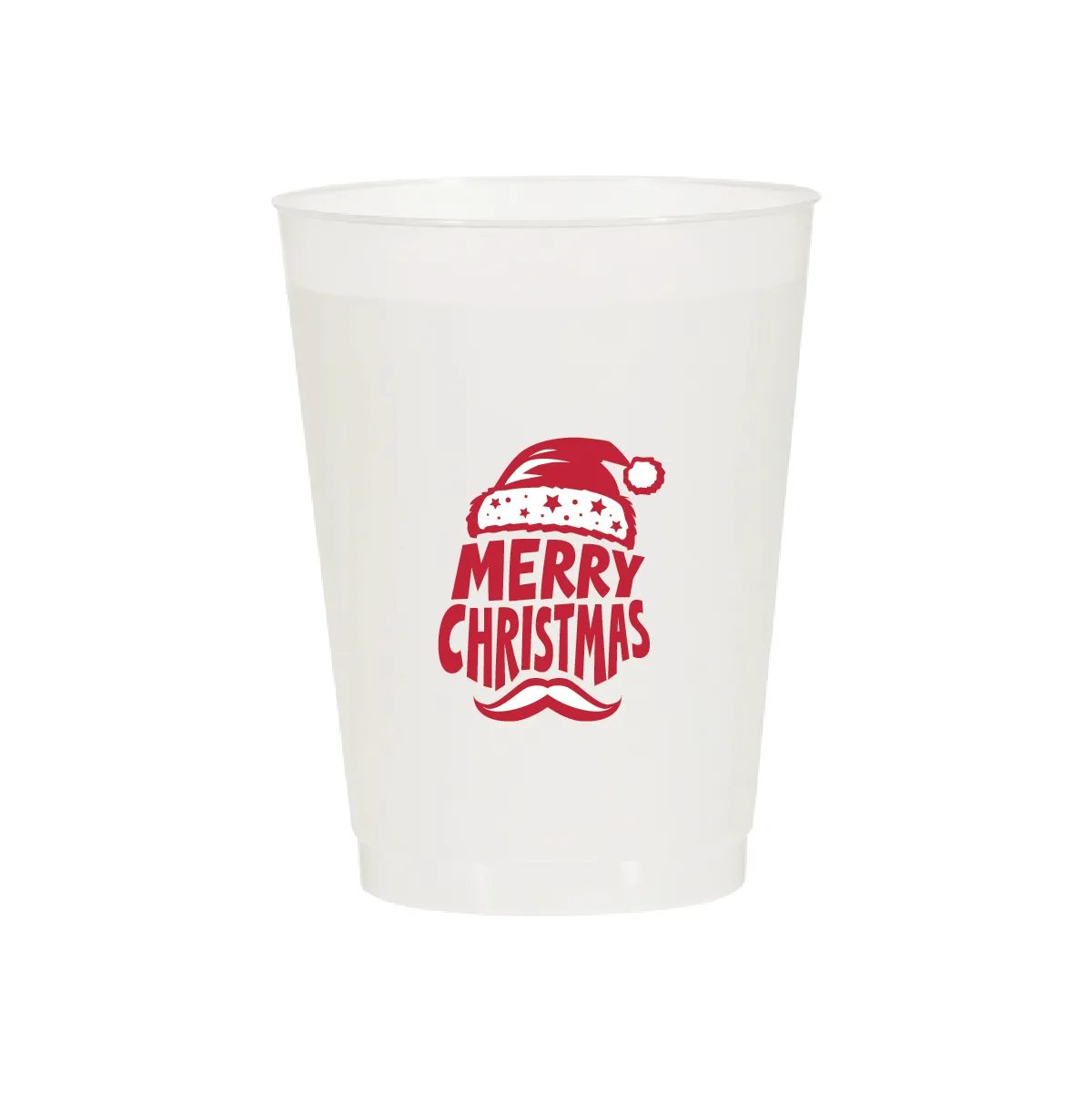 Santa Hat Merry Christmas Cups