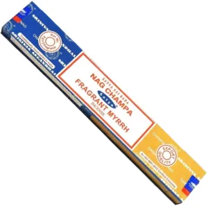 Satya - Dual - Nag Champa Fragrant Myrrh Incense Sticks