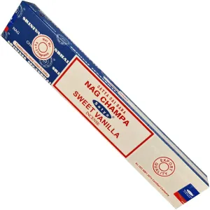 Satya - Dual - Nag Champa Sweet Vanilla Incense Sticks