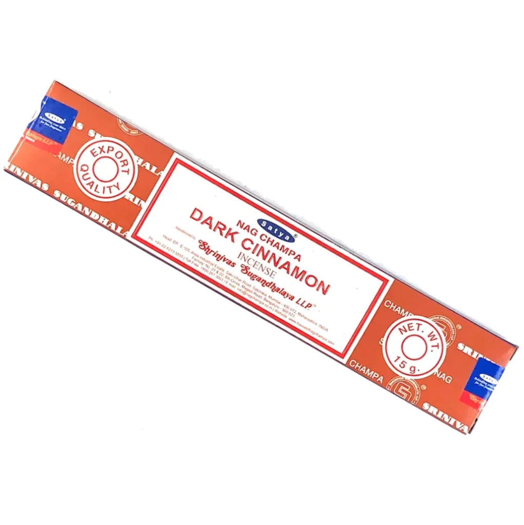 Satya - Masala - Dark Cinnamon Incense Sticks