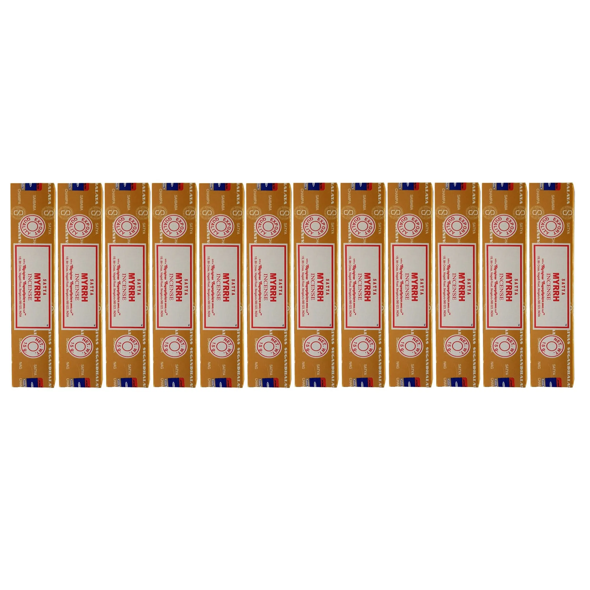 Satya - Masala - Myrrh Incense Sticks