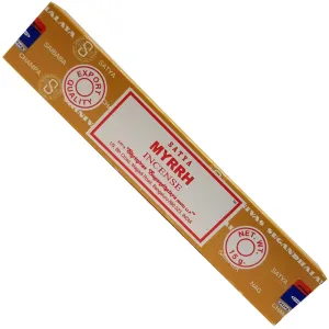 Satya - Masala - Myrrh Incense Sticks