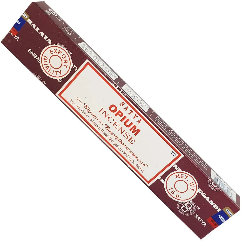 Satya - Masala - Opium Incense Sticks