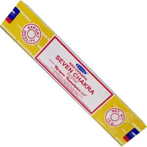 Satya - Masala - Seven Chakra  Incense Sticks