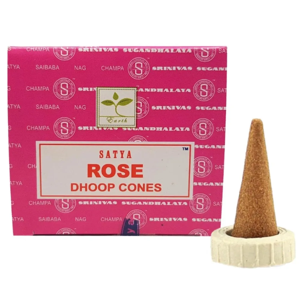 Satya - Rose Incense Cones