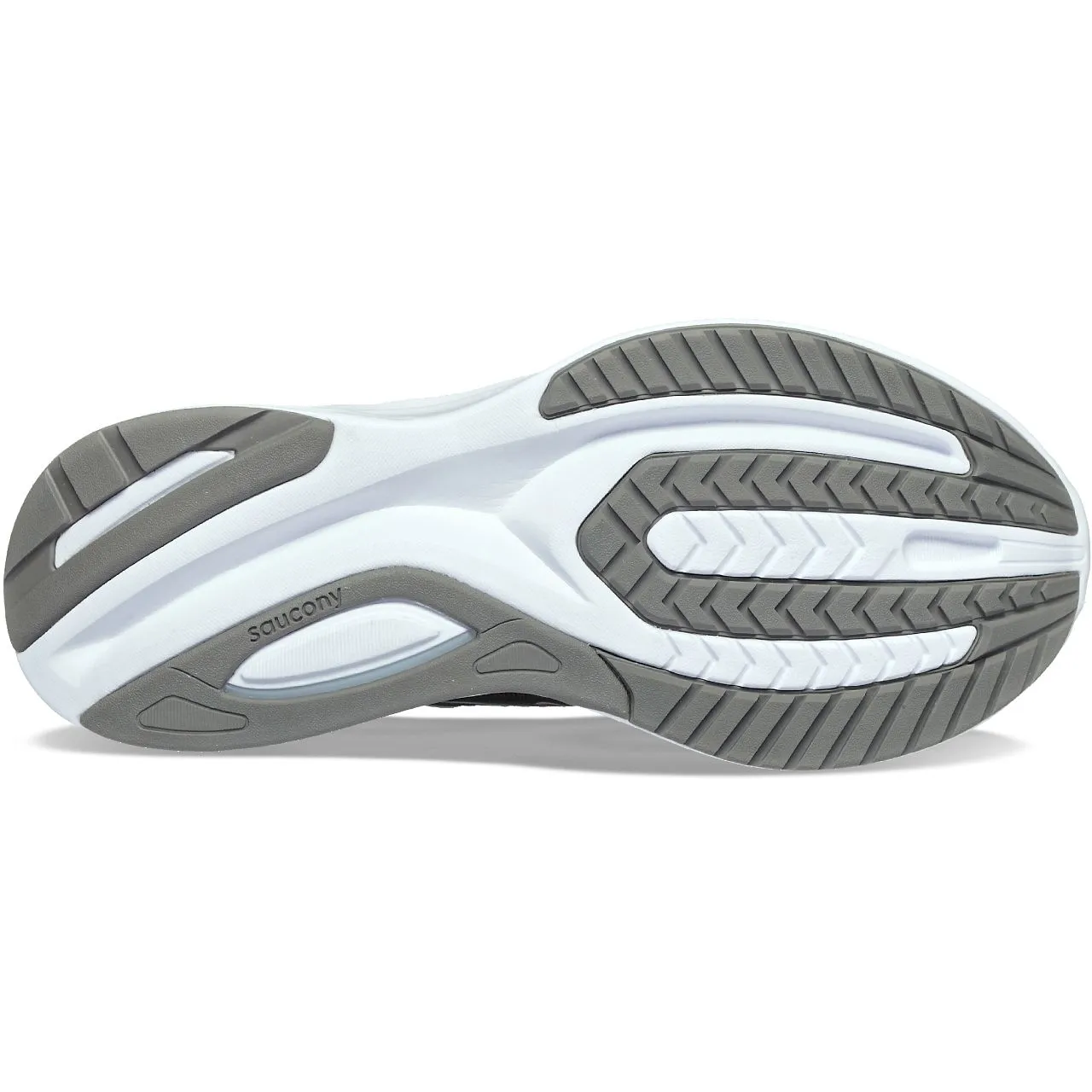 Saucony Guide 16 Wide (Mens) - Black/White