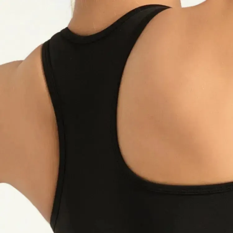 Seamless Reversible Padded Yoga Bra Quick Dry and Breathable Fitness Top Free Size for Plus Size Adults Line Pattern