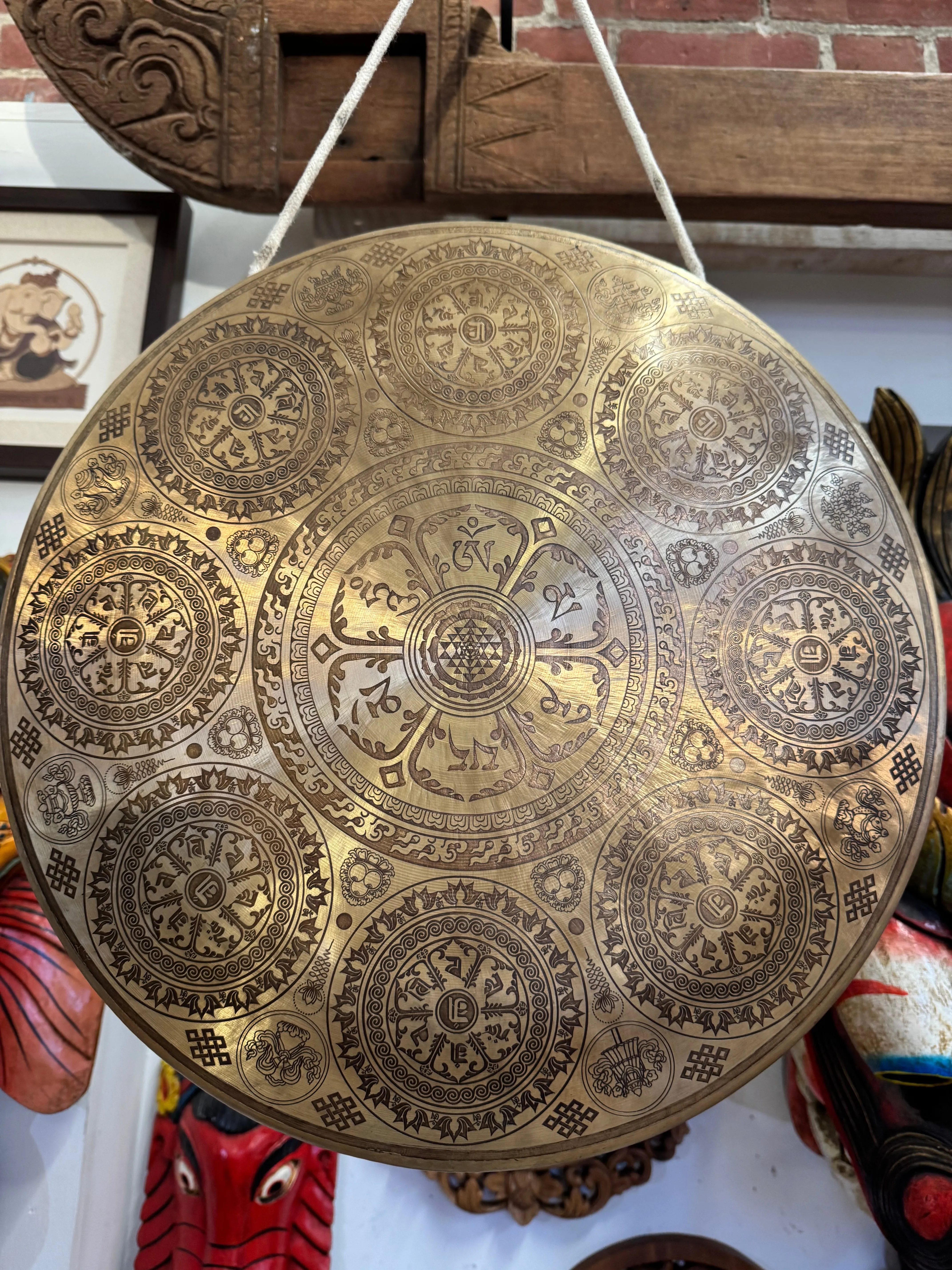 Shri Yantra Compassion Gong