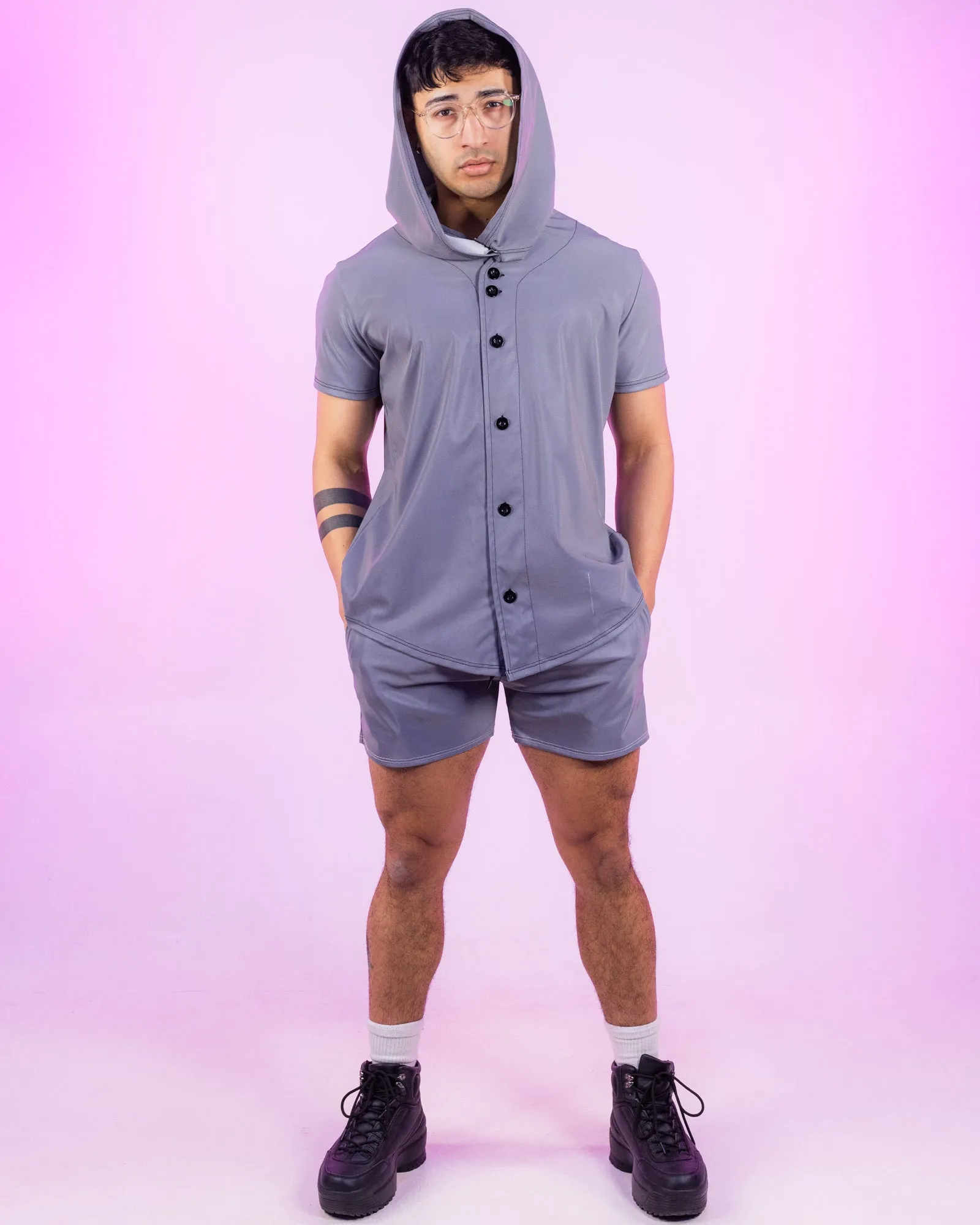 Silver Flash Reflective Hood