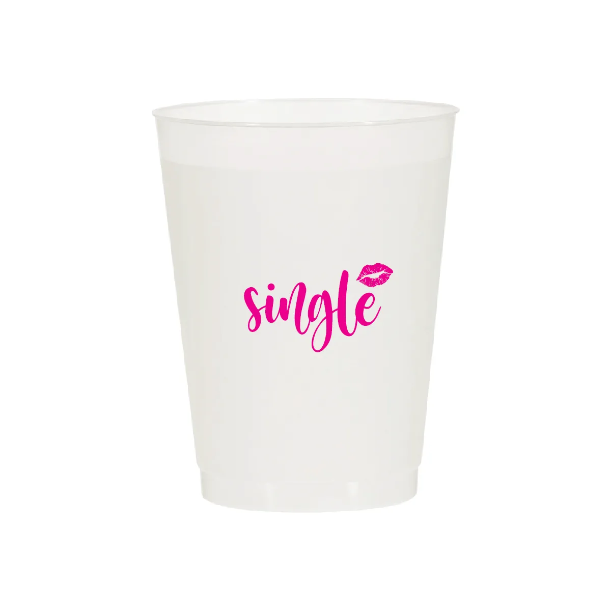 Single with a Kiss Cups