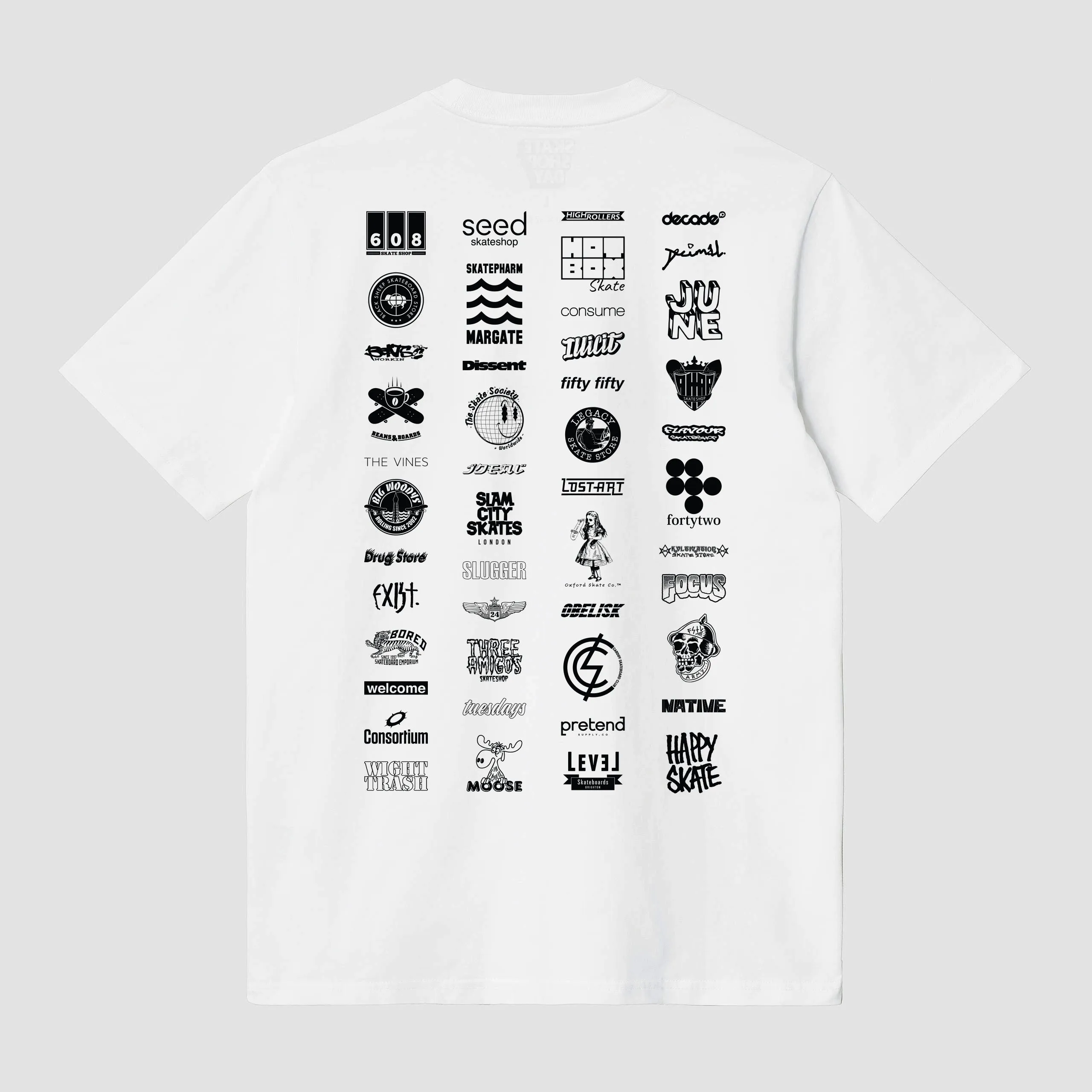 Skate Shop Day 2022 Tee - White