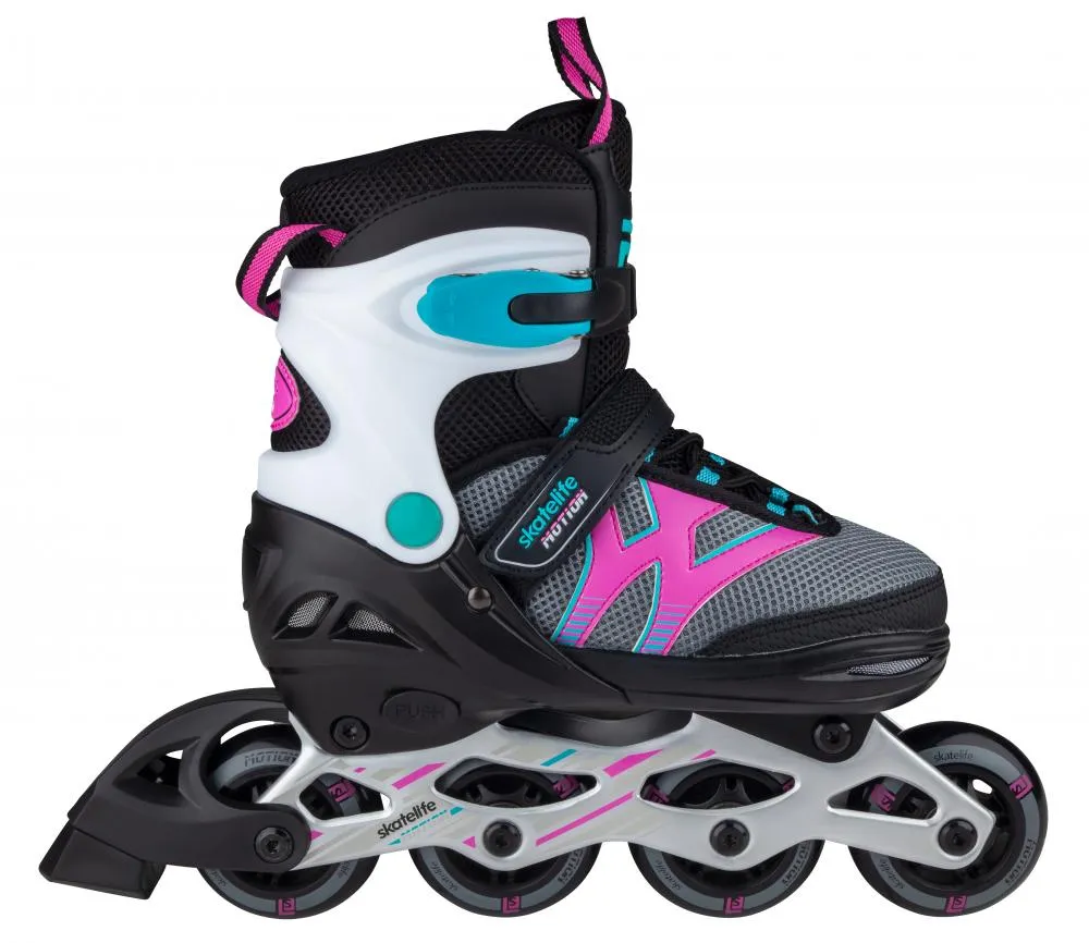 Skatelife Motion Adjustable Inline Skates - Pink