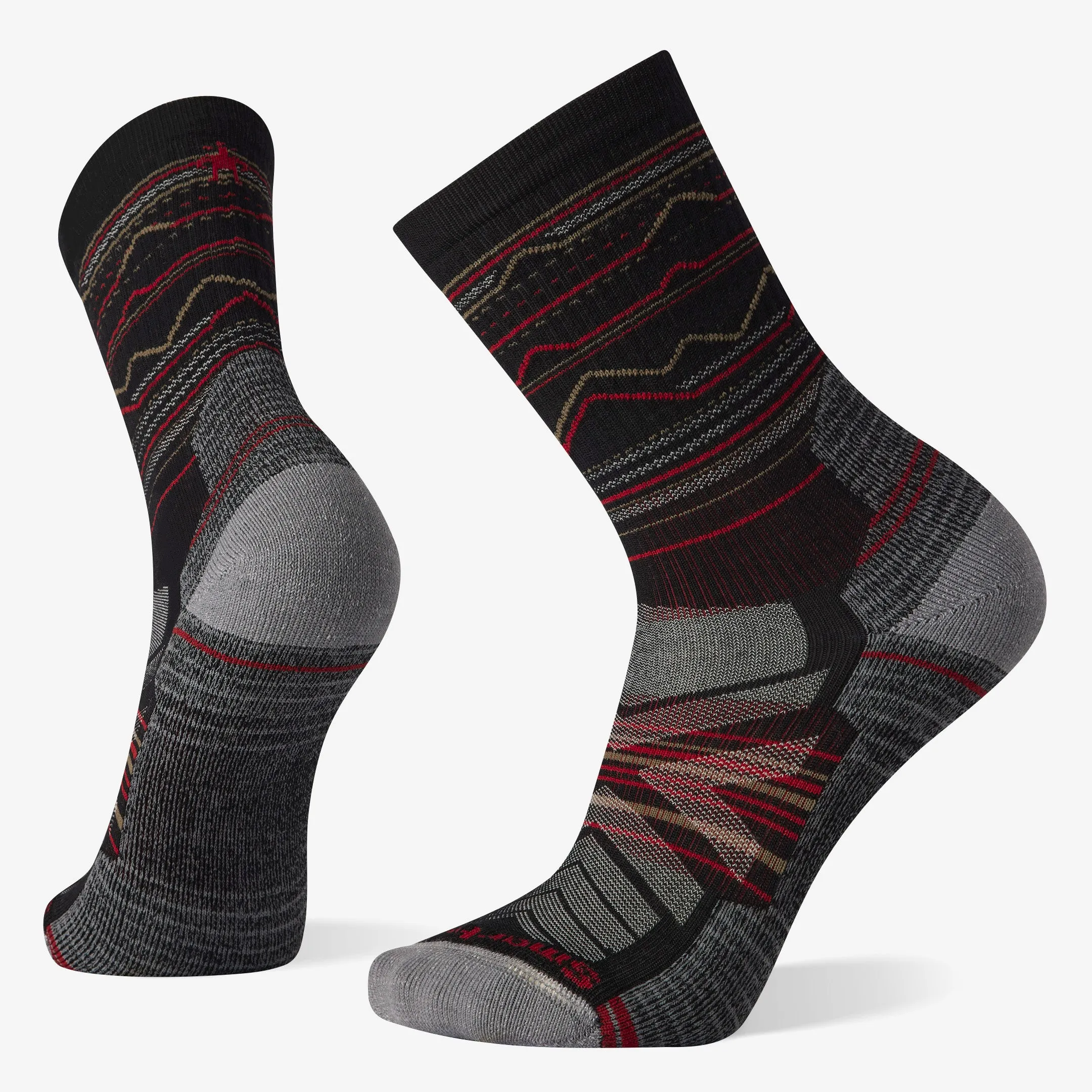 Smartwool - Chaussettes Hike Light Cushion Mountain Range Pattern Crew - Unisexe