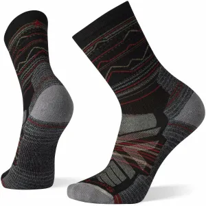 Smartwool Hike Light Cushion Mountain Range Pattern Crew Socks