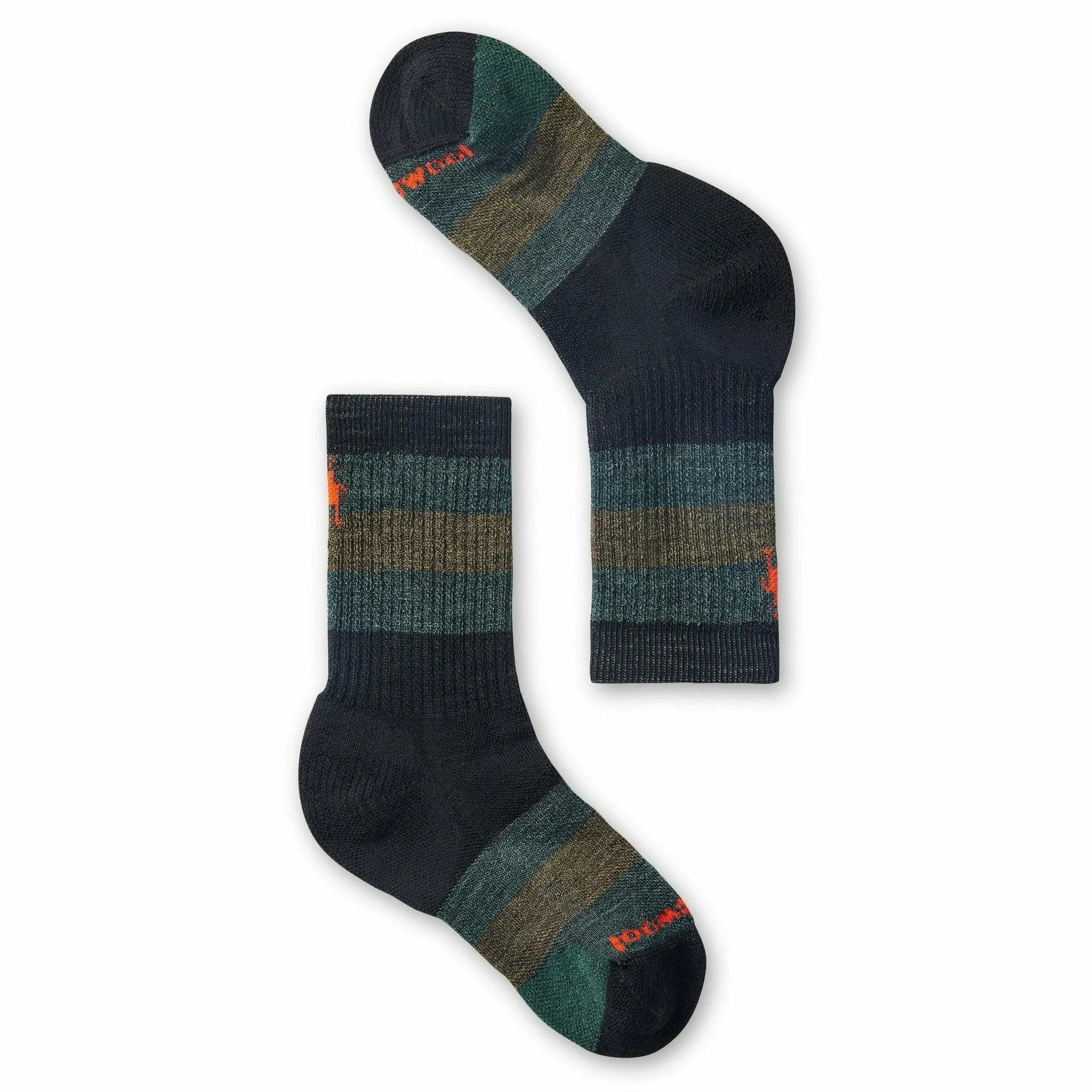 Smartwool Kids Hike Full Cushion Striped Crew Socks