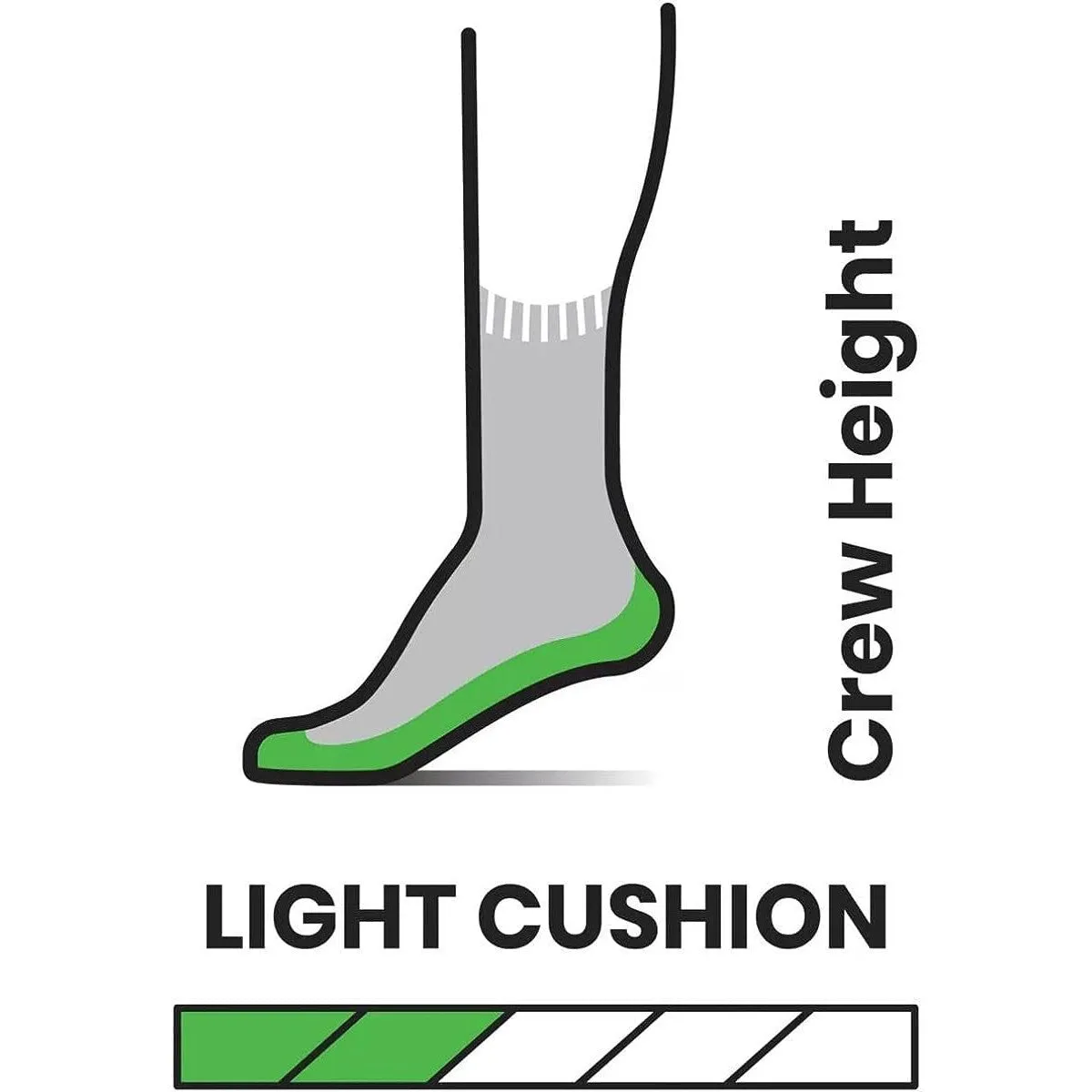 Smartwool Women's Hike Light Cushion Tube Stripe Crew