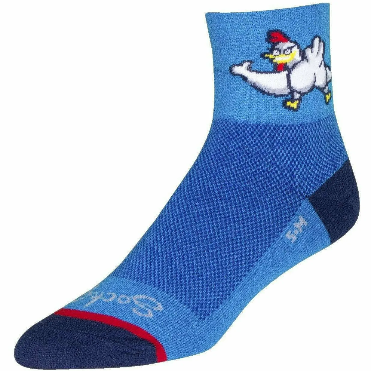 SockGuy Chickenbutt Classic 3 Inch Crew Socks
