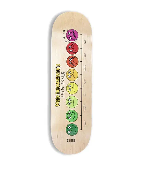 Sour Nisse Pain Scale Deck 8.125