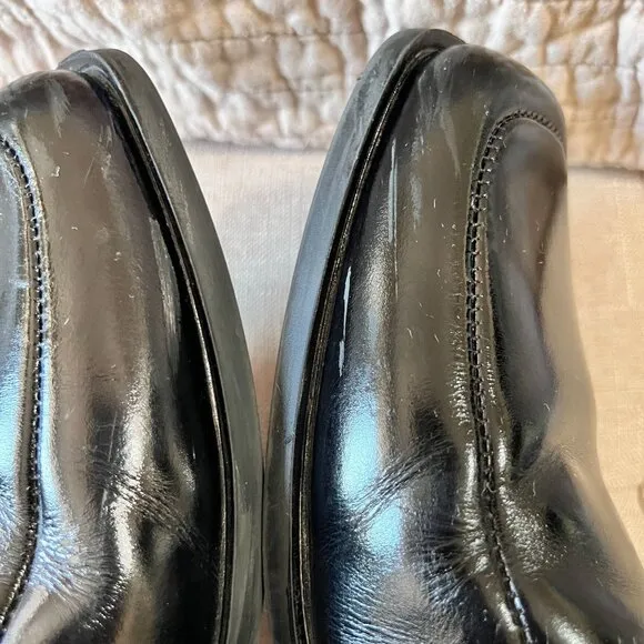 Stacy Adams Sz 13M Black Leather upper,  Square Toe Men Oxford shoes