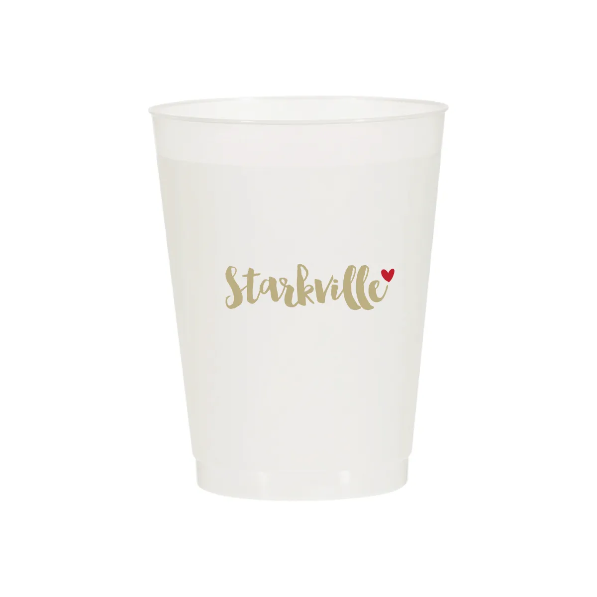 Starkville Script Cups