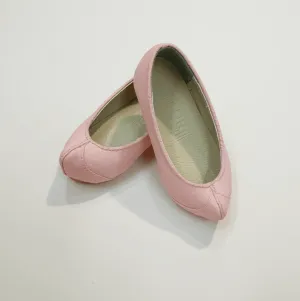 Stitched Solid Pink Girl Hanbok Shoes (130~140mm)