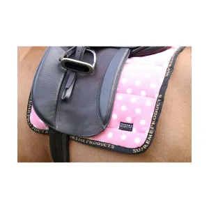 Supreme Products Dotty Fleece Saddle Pad
