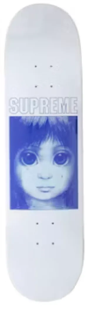Supreme Tear Drop Deck white