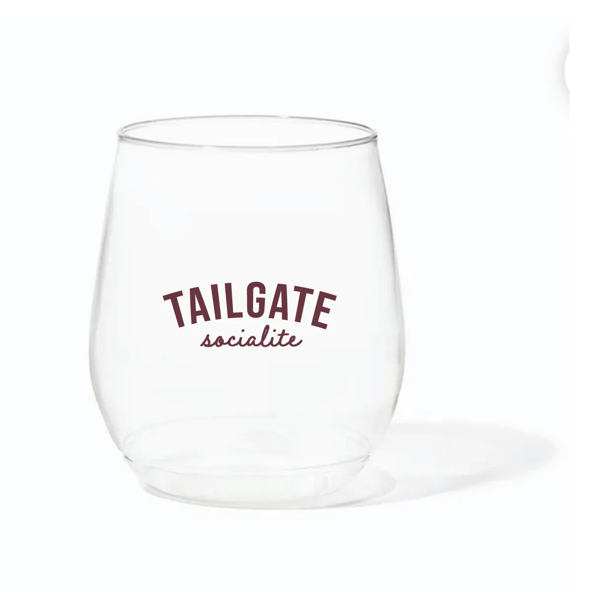 Tailgate Socialite Shatterproof Wine Glasses