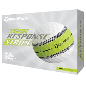 TaylorMade Tour Response Stripe Golf Balls 12Pk