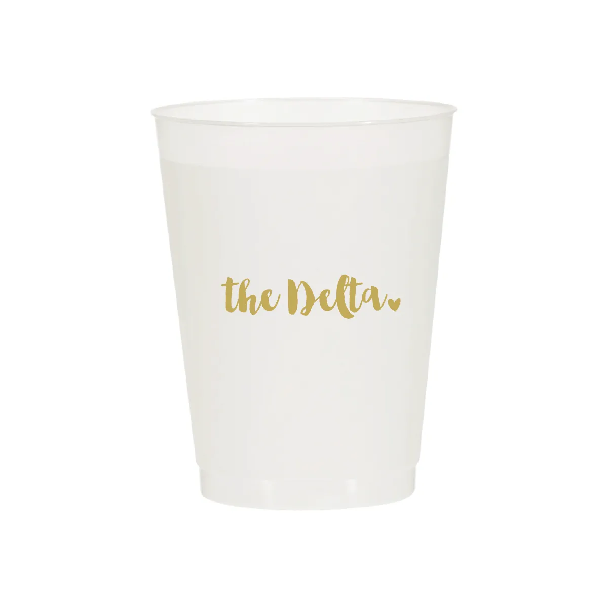 The Delta Script Cups