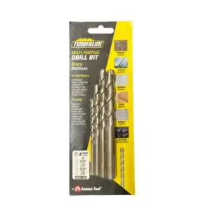 Timberline 606-190 4pc Multi-Purpose Drill Bit Set
