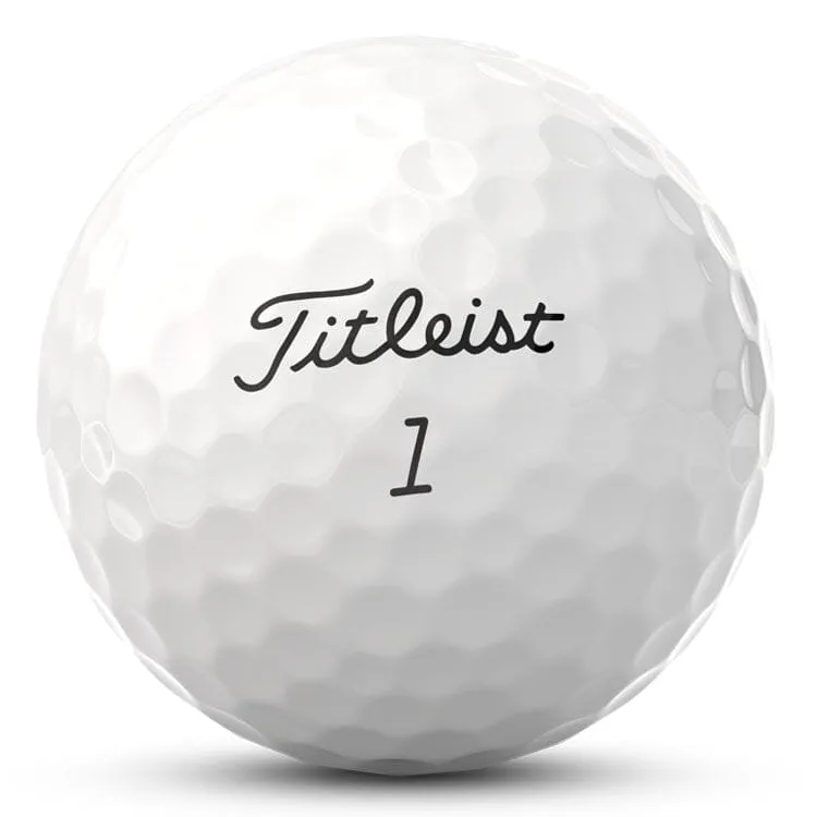 Titleist Tour - Pelotas de golf blancas blandas, 12 unidades