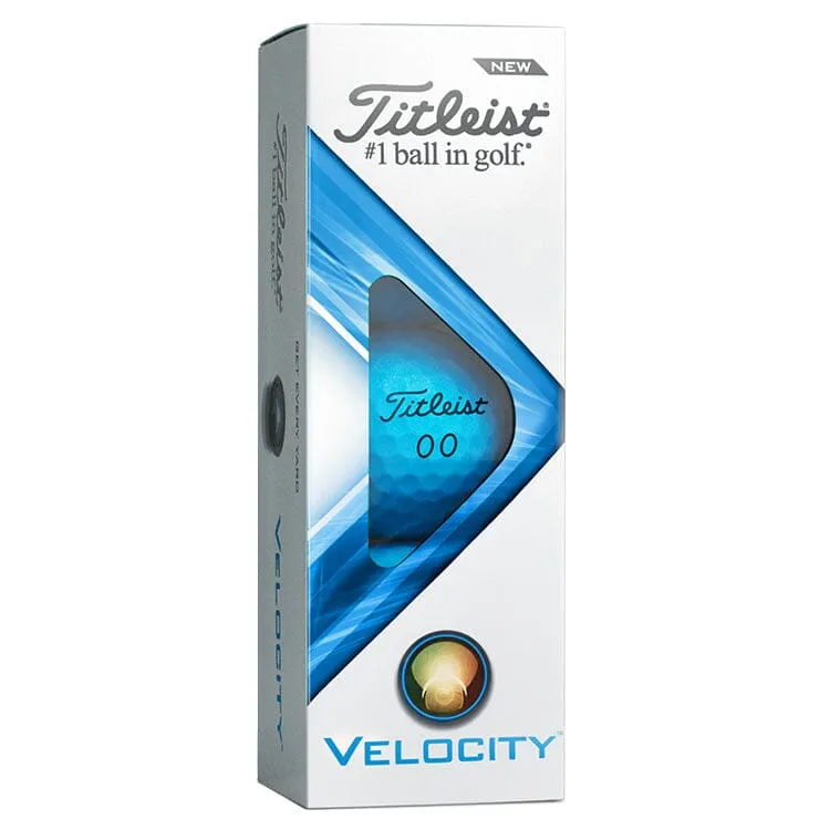Titleist Velocity Blue Golf Balls 12Pk
