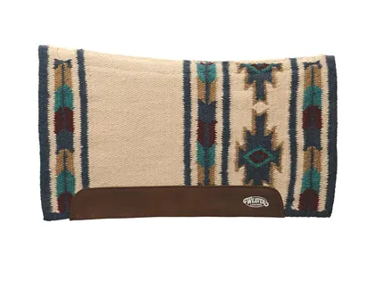 TK35-9344-32x34-Eldarado Saddle Pad Flex Contour Wool Blend